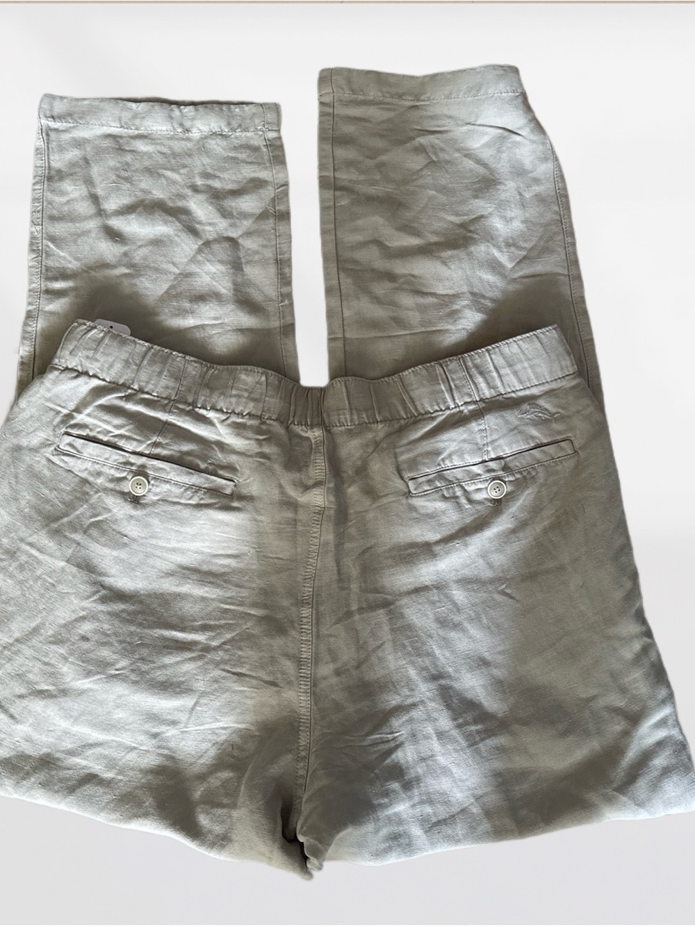 Tommy Bahama Tropical Dream Men's Straight-Leg Pants in Light Beige Size Large - Picture 3 of 5